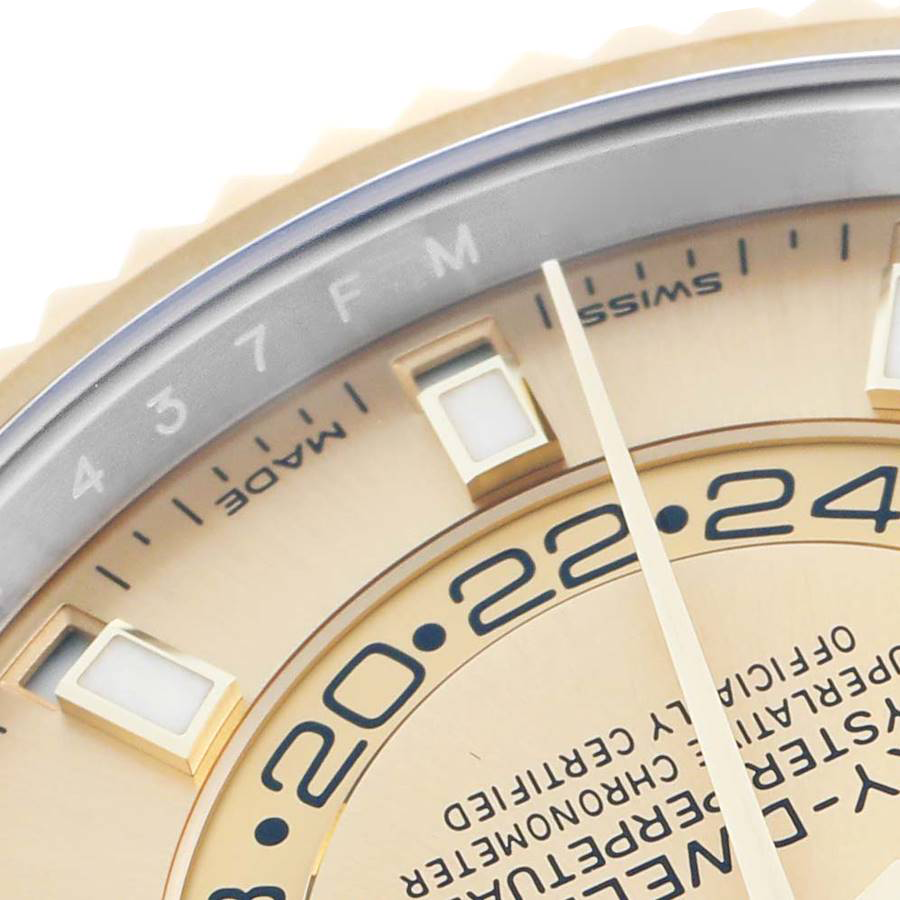 Rolex Sky Dweller 42mm Steel Yellow Gold Dial Mens Watch 326933 - Image 8