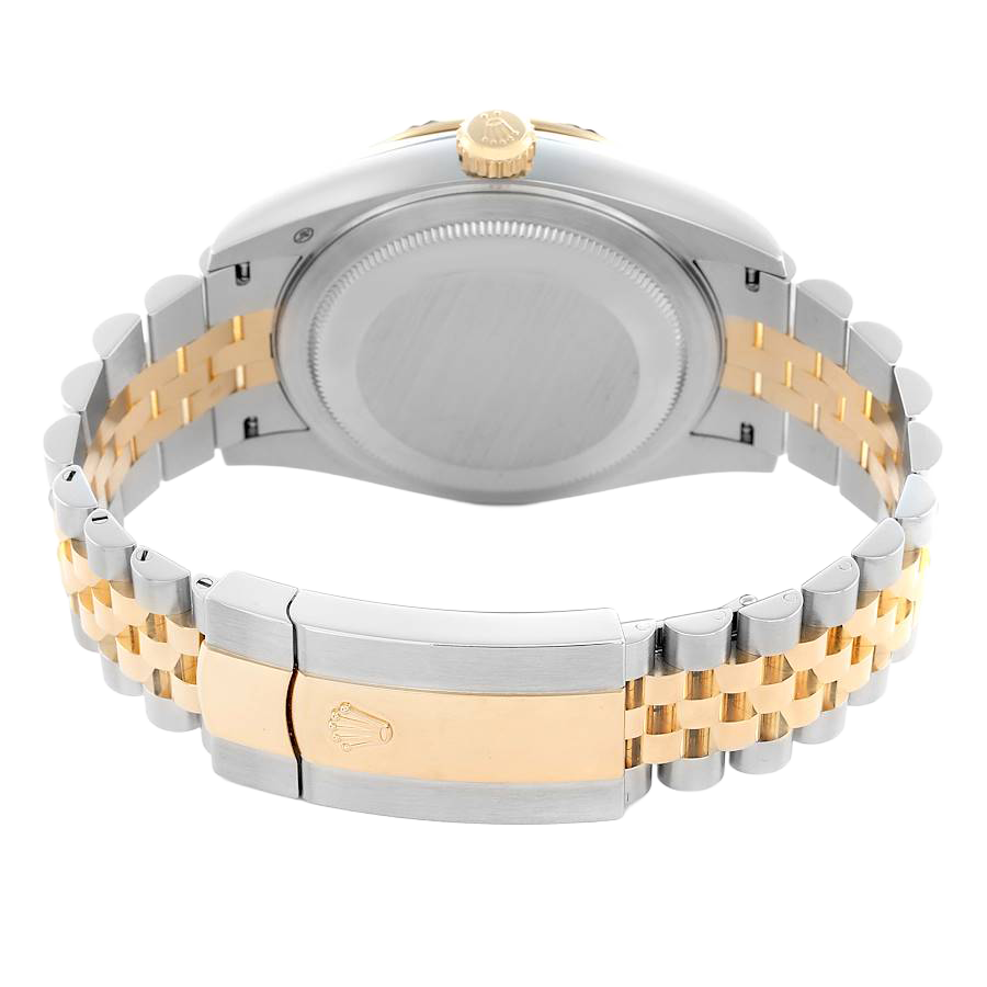 Rolex Sky Dweller 42mm Steel Yellow Gold Dial Mens Watch 326933 - Image 6