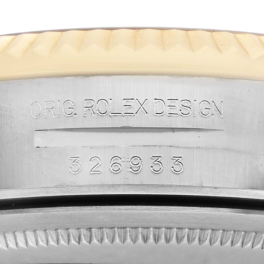 Rolex Sky-Dweller 42mm Steel Yellow Gold Silver Dial Mens Watch 326933 - Image 9