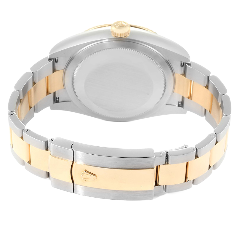 Rolex Sky Dweller 42mm Yellow Gold Steel Black Dial Mens Watch 326933 - Image 6