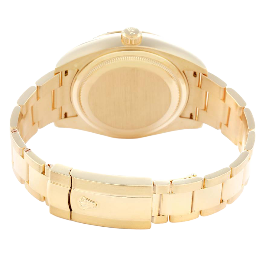 Rolex Sky-Dweller 42mm Yellow Gold White Dial Automatic Mens Watch 326938 - Image 6