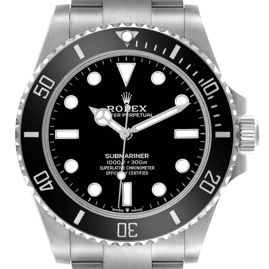 Rolex Submariner Non-Date Ceramic Bezel Steel 41mm Mens Watch 124060 - Image 3