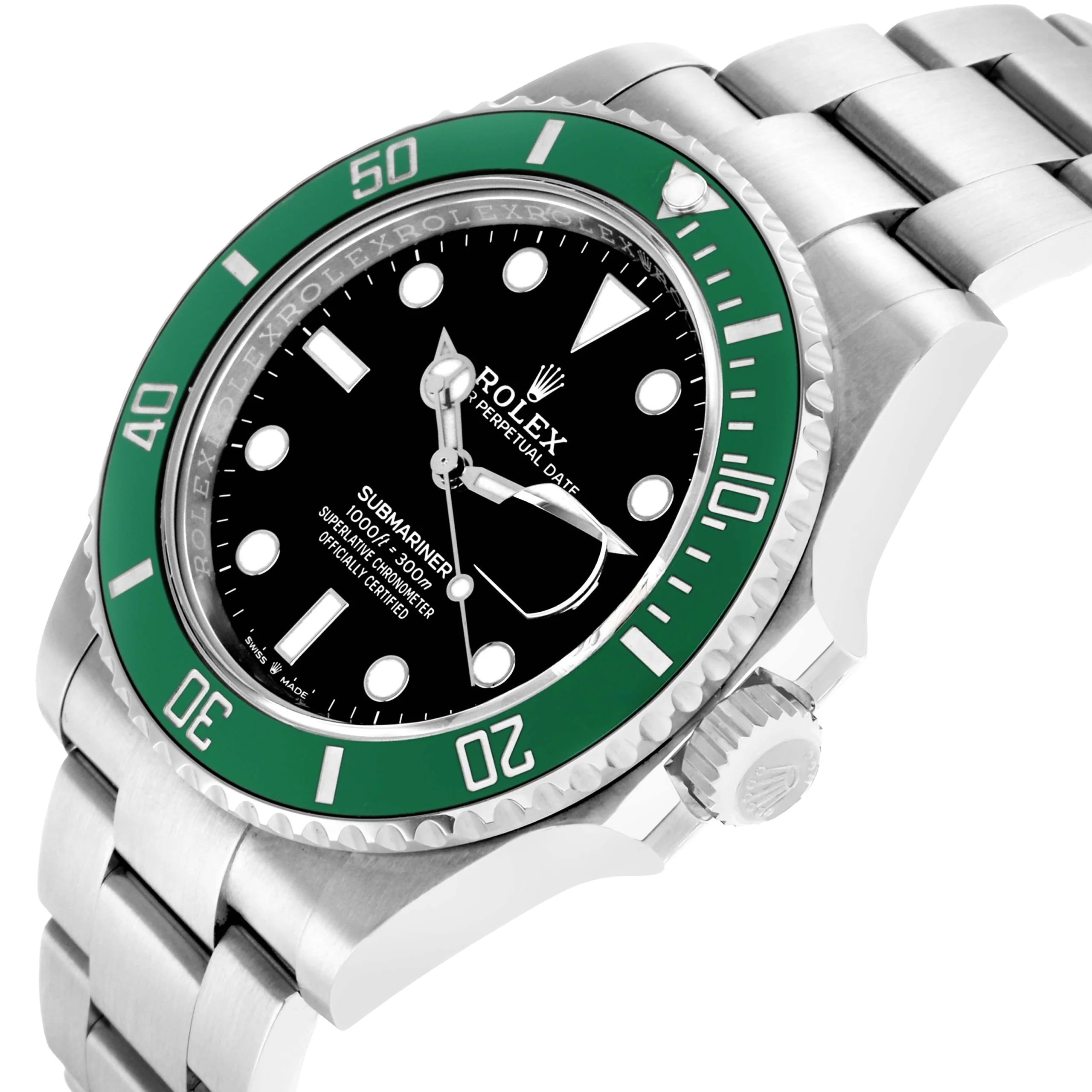 Rolex Submariner 41mm Starbucks Steel Green Bezel Mens Watch 126610LV - Image 5