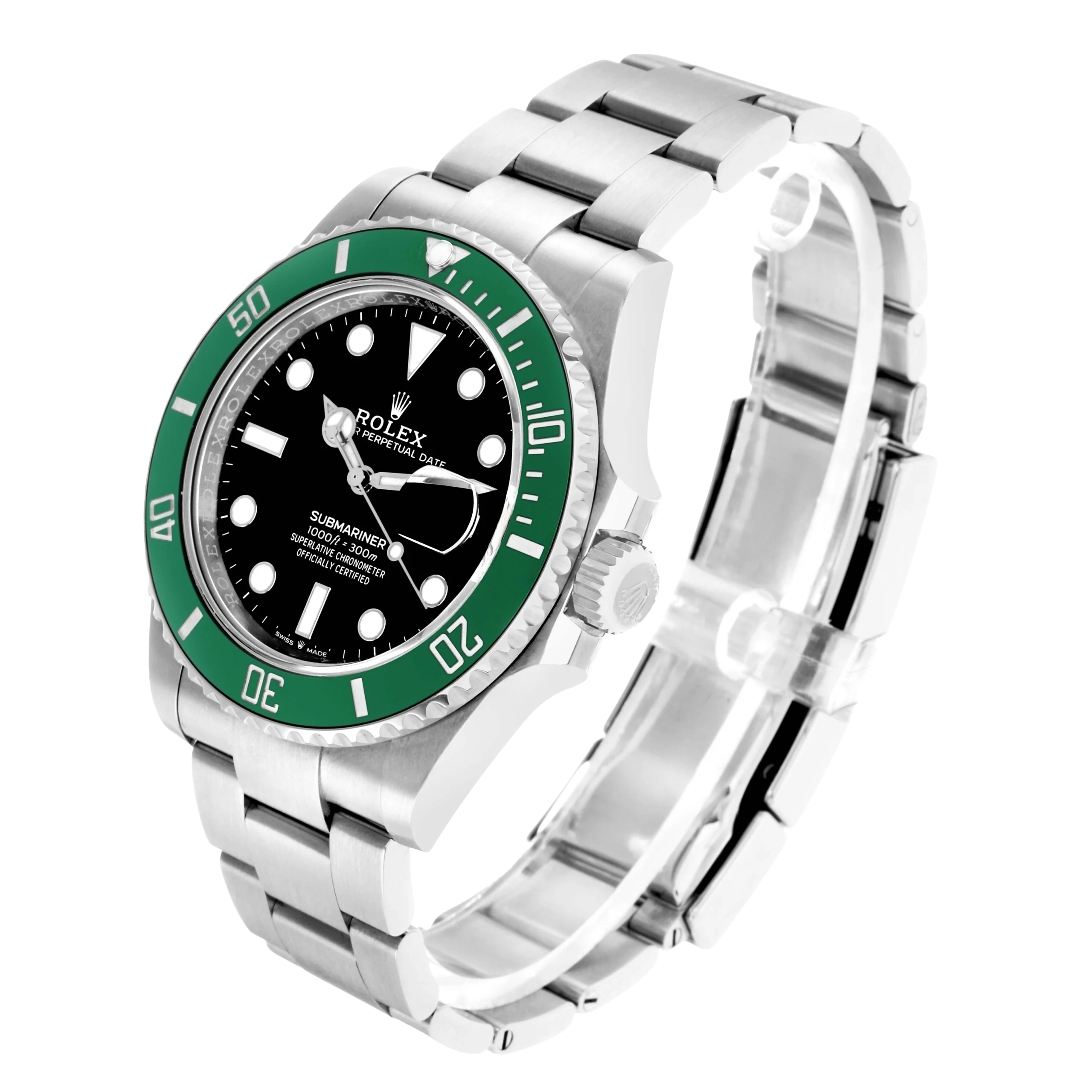 Rolex Submariner 41mm Starbucks Steel Green Bezel Mens Watch 126610LV - Image 2
