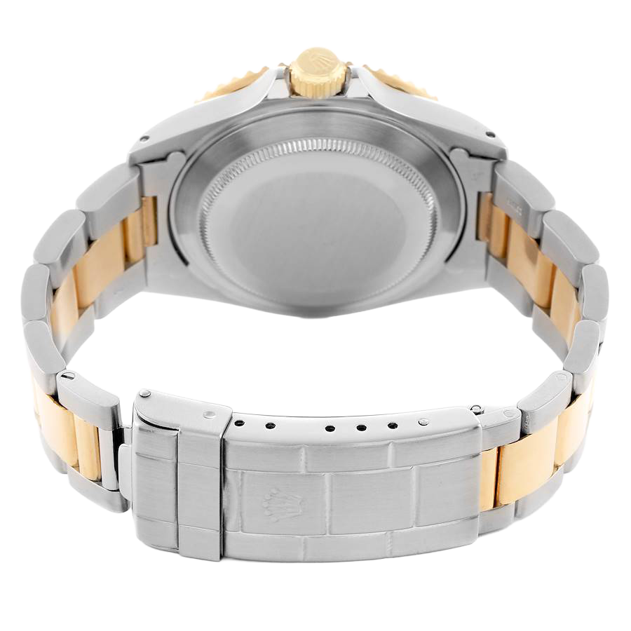 Rolex Submariner Steel Yellow Gold 40mmDiamond Serti Mens Watch 16613 - Image 6