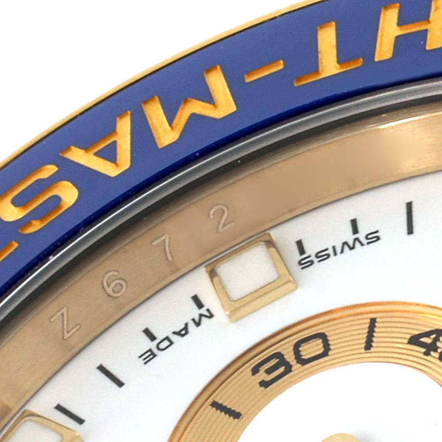 Rolex Yachtmaster II 44mm Regatta Yellow Gold Mens Watch 116688 - Image 8