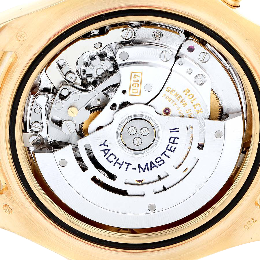 Rolex Yachtmaster II 44mm Regatta Yellow Gold Mens Watch 116688 - Image 7