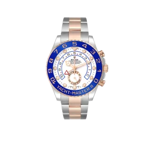 Rolex Yachtmaster II 44mm Steel Rose Gold Mens Watch 116681