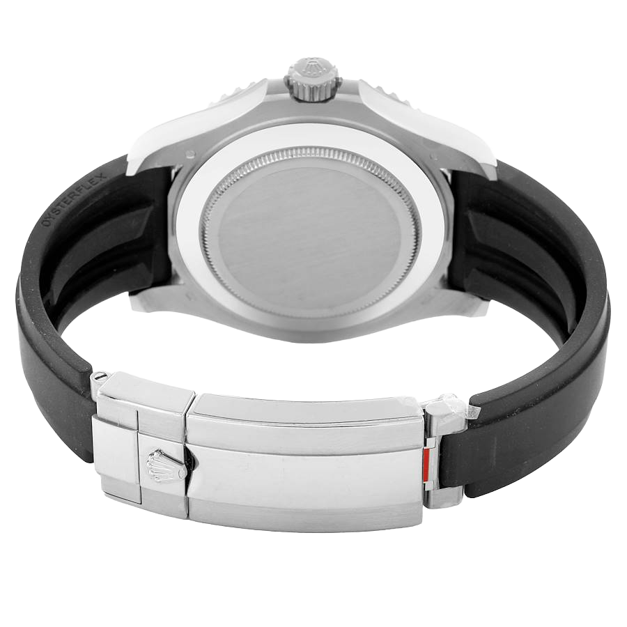 Rolex Yachtmaster 42mm White Gold Oysterflex Bracelet Mens Watch 226659 - Image 6