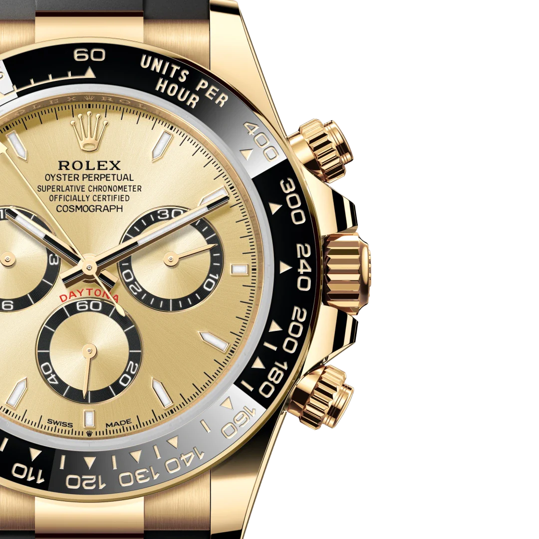Rolex Daytona 40mm Oyster Perpetual Yellow Gold with Golden Dial M126518LN-0010 - Image 2