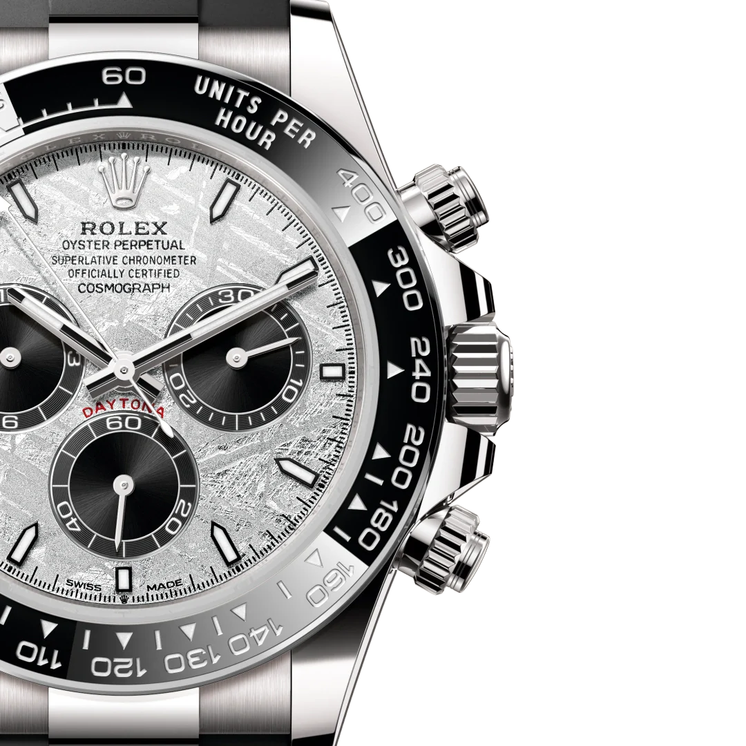 Rolex Daytona 40mm Oyster Perpetual White Gold with Meteorite and Black Dial M126519LN-0007 - Image 2