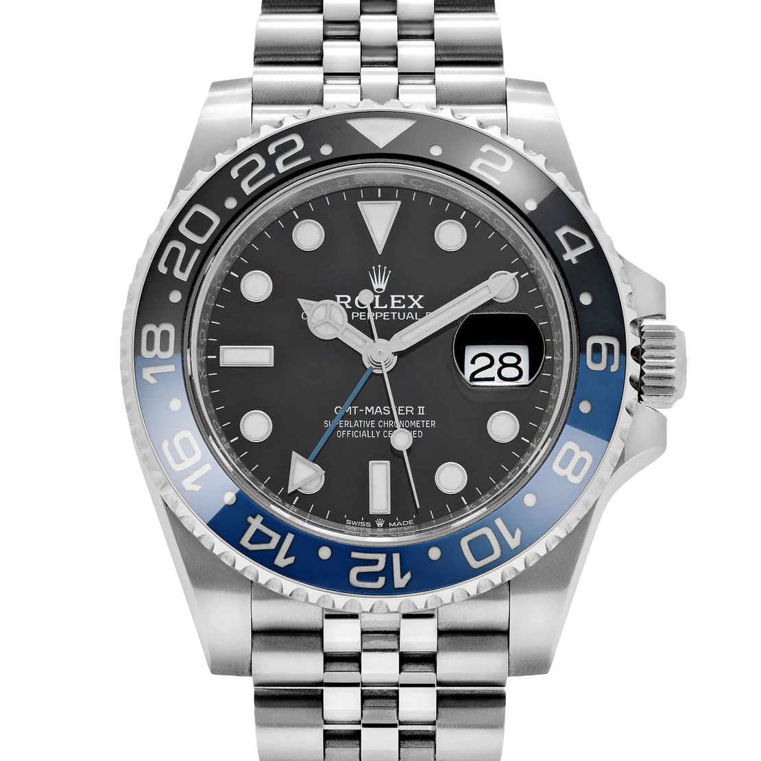 Rolex GMT-Master II 126710BLNR Batgirl Stainless Steel Jubilee (2025) - Image 2