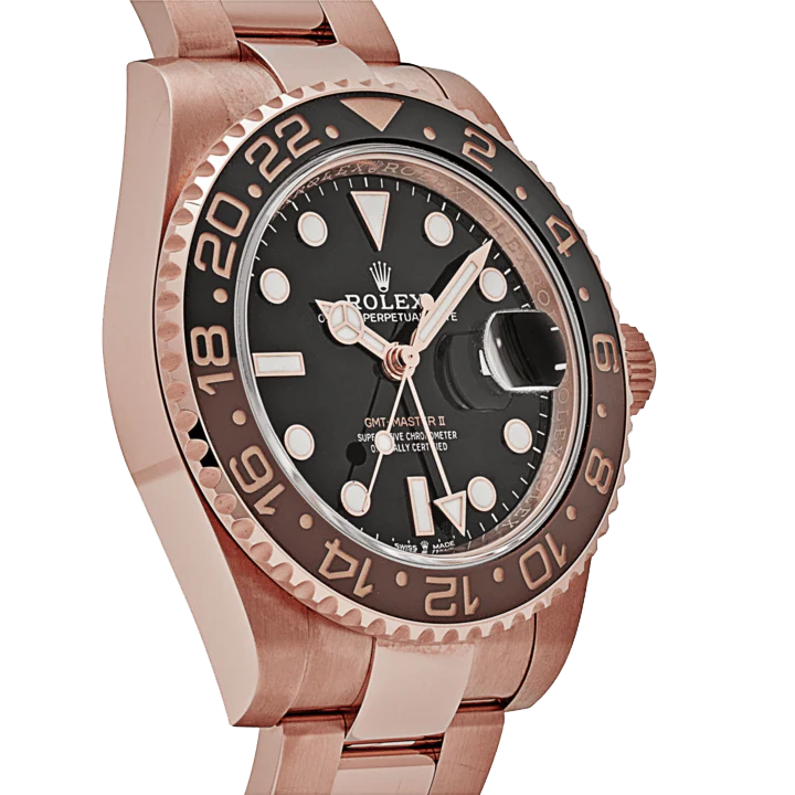 Rolex GMT-Master II 126715CHNR Root Beer Rose Gold Black Dial (2025) - Image 5