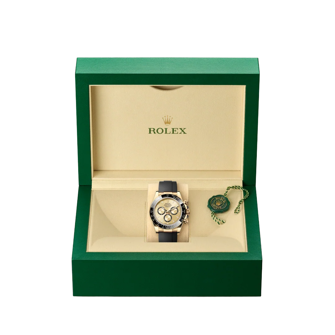 Rolex Daytona 40mm Oyster Perpetual Yellow Gold with Golden Dial M126518LN-0010 - Image 6