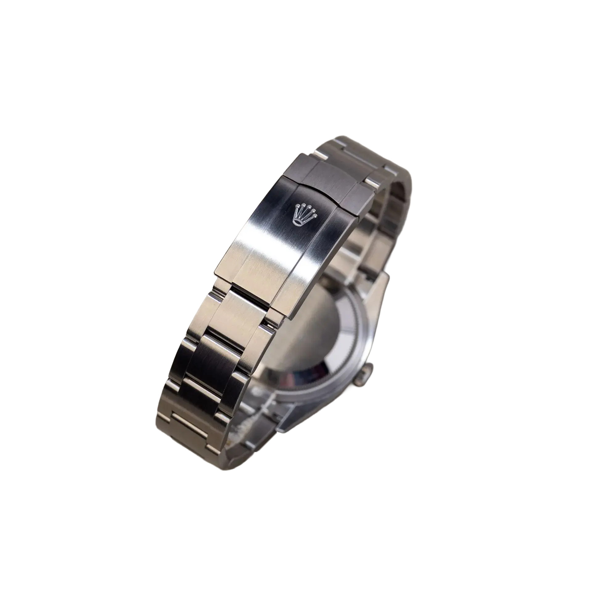 Rolex Oyster Perpetual 41mm Stainless Steel Med Blue Dial Men Watch 134300-0009 New 2025 - Image 8