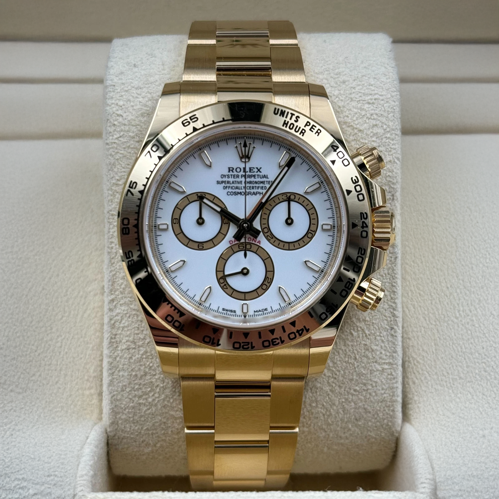 Rolex Cosmograph Daytona 40mm White Dial 126508 - Image 4