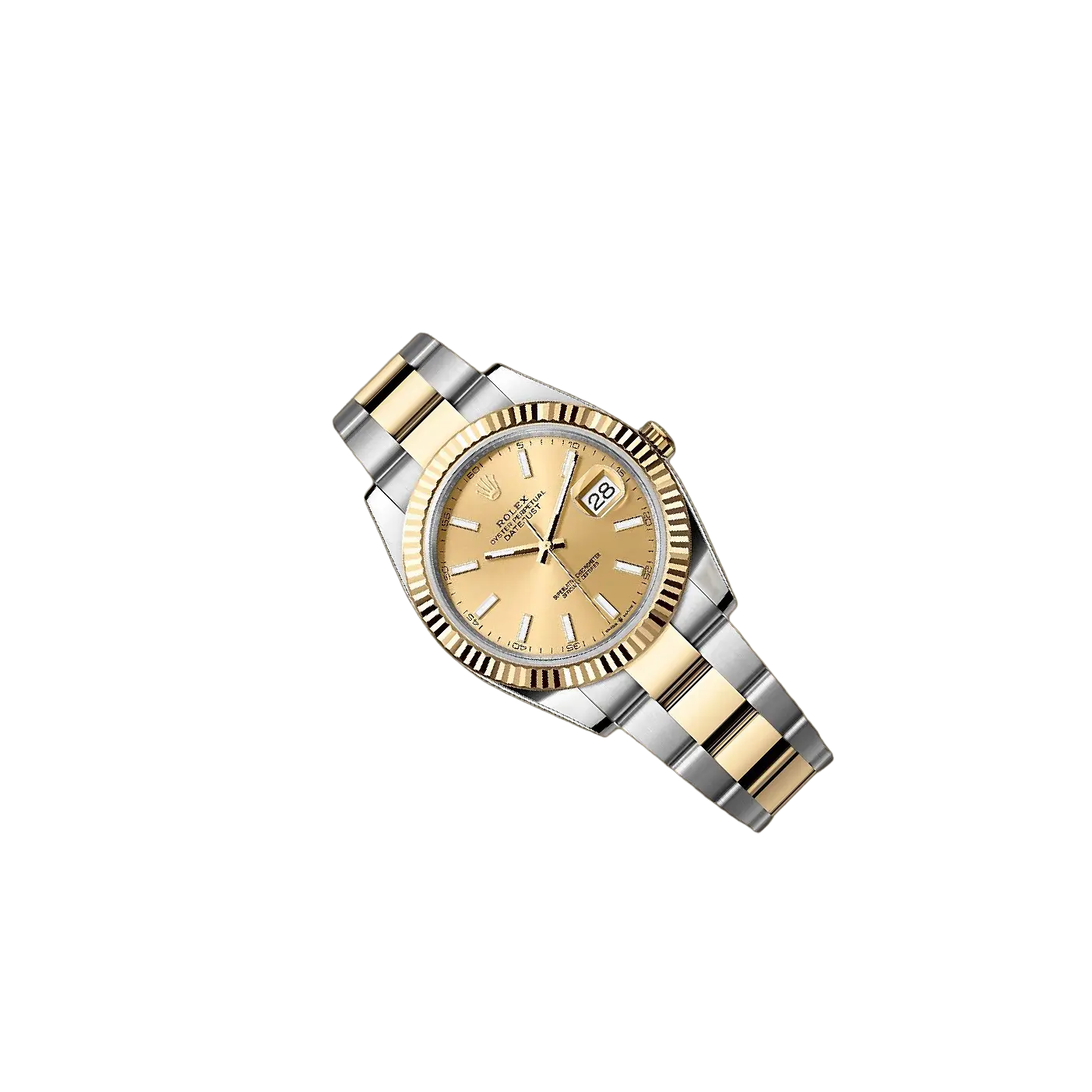 Rolex Datejust 41mm Champagne Dial Yellow Rolesor 126333-009 - Image 3